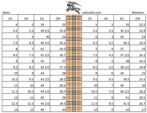 burberry shoes women uniform|Burberry shoe size chart.